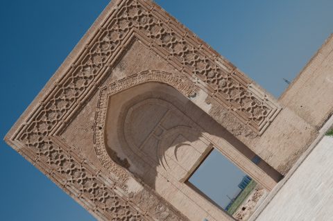Caravanserai on Silk Road towards Bukhara