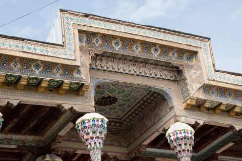 Bolo Hauz Mosque, Bukhara
