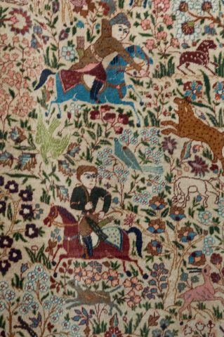 Artifacts inside Sitorai Makhi Khosa, Bukhara