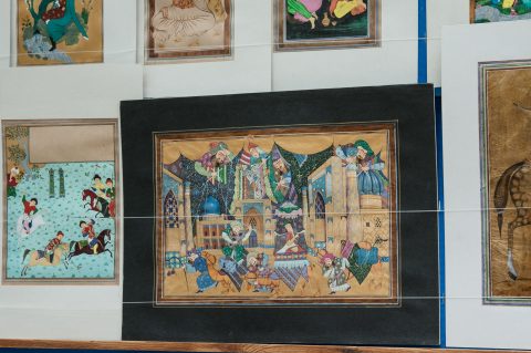 Local artists work for sale, Bukhara
