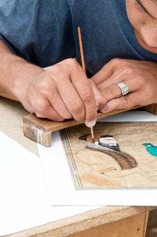 Local artist, Bukhara