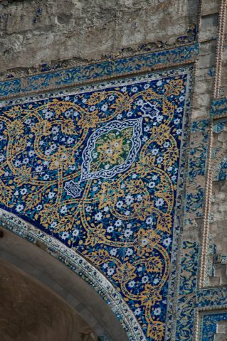 Ulug Beg Madrassah, Bukhara - detail