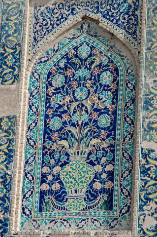 Abdul Aziz Madrassah, Bukhara - detail