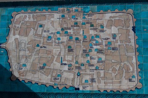 Khiva - map