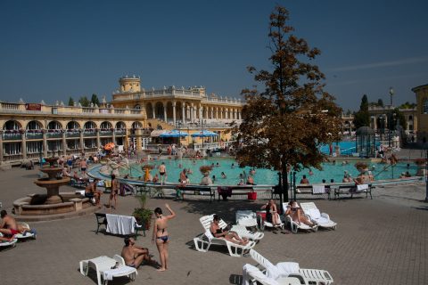 Szeche Furdo baths, Budapest