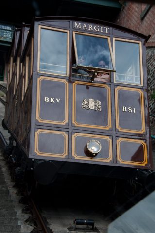 Funicular to Buda district, Budapest