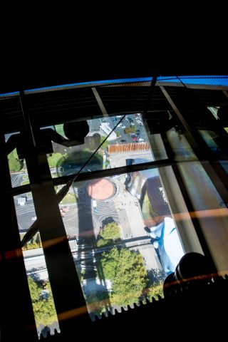 View down from Space Needle. Seattle