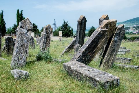 Seven Domes cemetery, Shamakhi