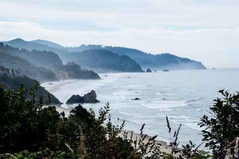 Oregon coast south of Cannon Beach