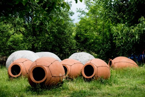 Kvevri pots, Telavi