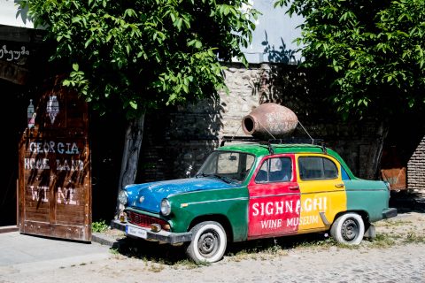 Sighnaghi - promotion car