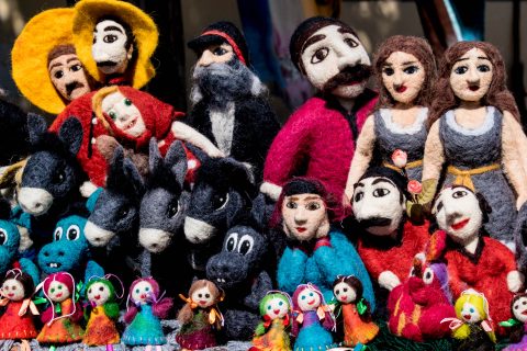 Sighnaghi - local dolls