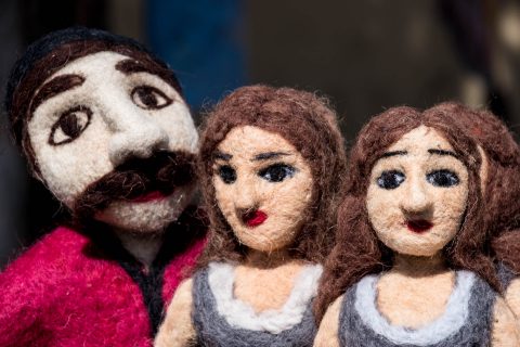 Sighnaghi - local dolls