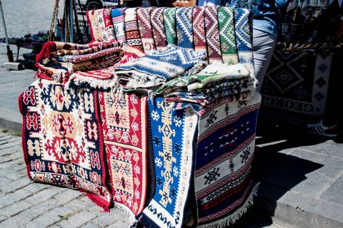 Sighnaghi - local carpets