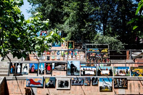 Art, Dry Brdige, Tbilisi