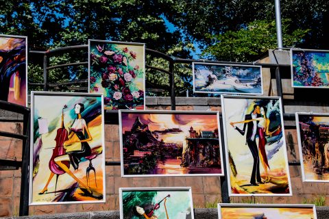 Art, Dry Brdige, Tbilisi