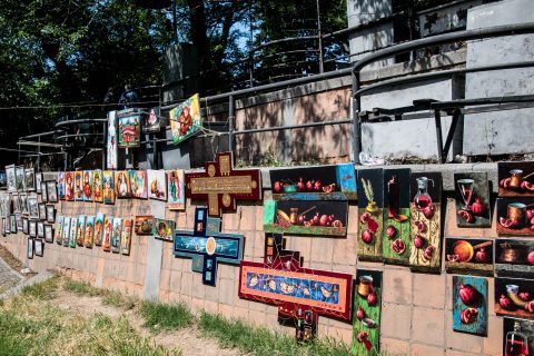 Art, Dry Brdige, Tbilisi