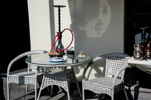 Breakfast, old town Tbilisi