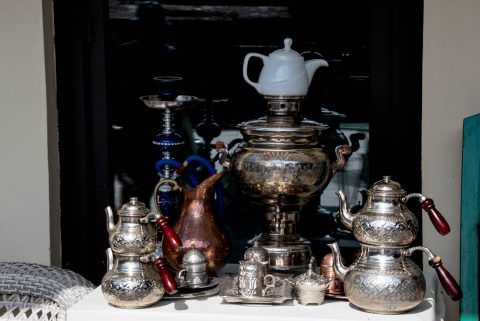 Breakfast, old town Tbilisi