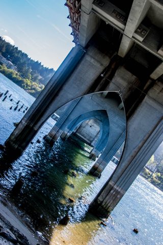 Arches of Siuslaw River Bridge, Florence