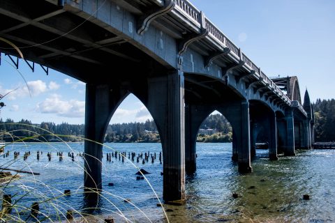 Arches of Siuslaw River Bridge, Florence