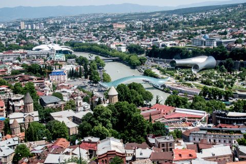 View from Narikala Fortress, Tbilisi
