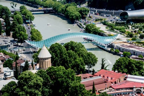 View from Narikala Fortress, Tbilisi