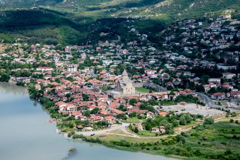 Mtskheta from Jvari church