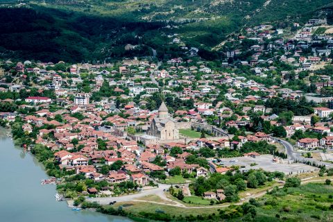 Mtskheta from Jvari church