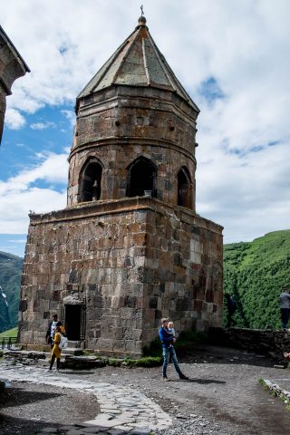 Bell tower, Holy Trinity Church, Kazbek