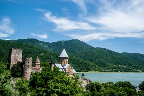 Ananuri  fortress &  churches