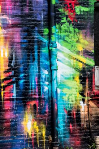 Mural by Dan Kitchener, Eureka, California