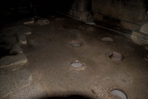 Library storage holes, Haghpat Monastery, Alaverdi, Armenia
