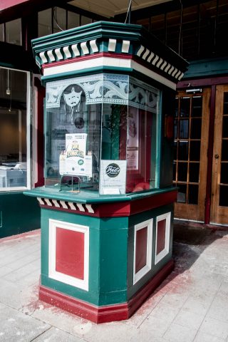 Theatre ticket booth, Ferndale, California