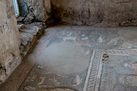 Roman bathhouse, Garni Temple, Armenia