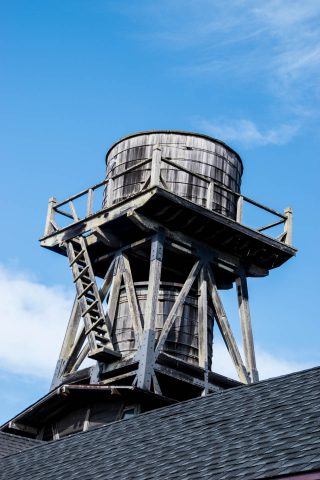 Water tower, Mendocino, California