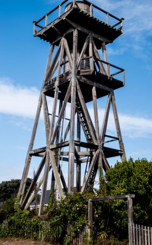 Water tower, Mendocino, California