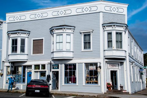 Lansing Street, Mendocino, California