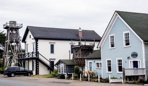 Ukiah Street, Mendocino, California
