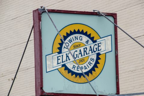 Elk garage, California