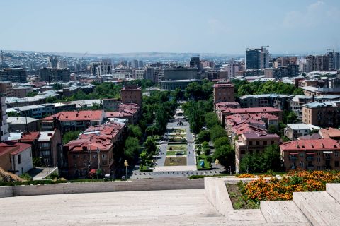Yerevan from The Cascade