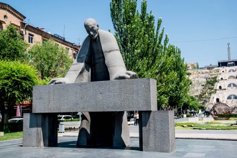 Alexander Tamanyan monument, Yerevan