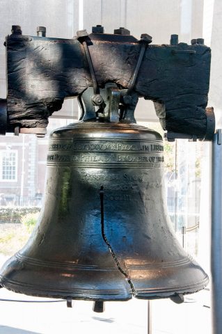 Cracked Liberty Bell, Philadelphia