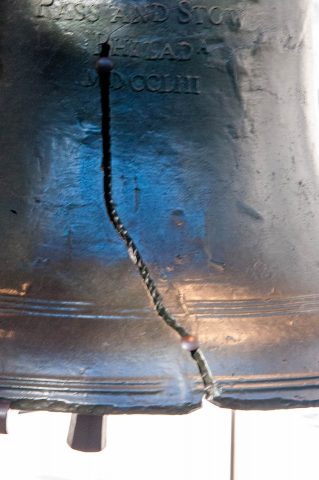 Cracked Liberty Bell, Philadelphia