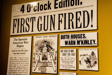 Independence Seaport Museum display, Philadelphia