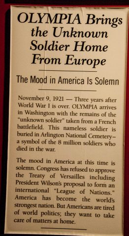 Independence Seaport Museum display, Philadelphia