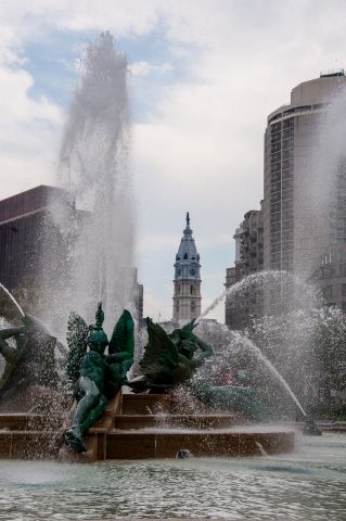 JFK Plaza fountain, Philadelphia