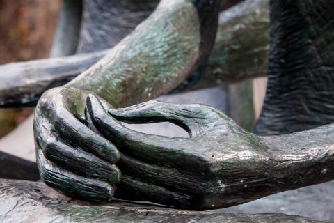 King & Queen by H Moore, Hirshhorn Sculpture Garden, Washington