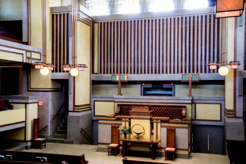 Unity Temple, Oak Park, Chicago by Frank Lloyd Wright