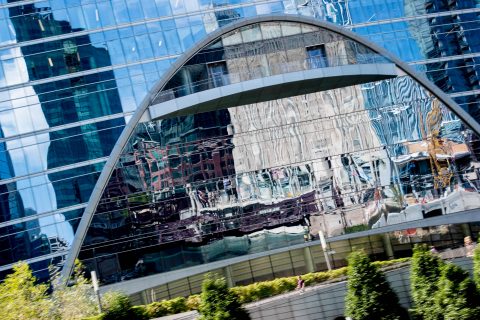 Reflections, downtown Chicago